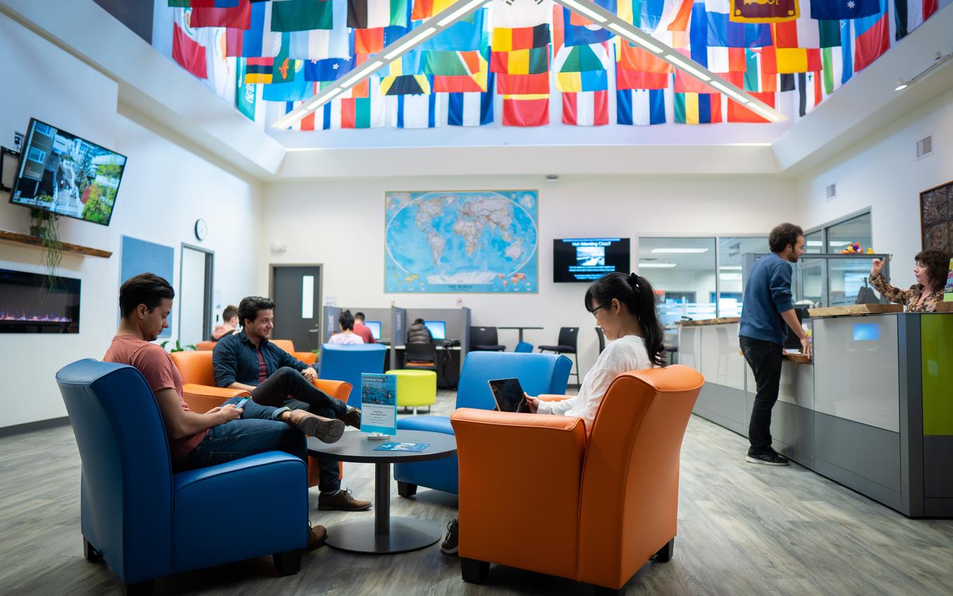VIU International students